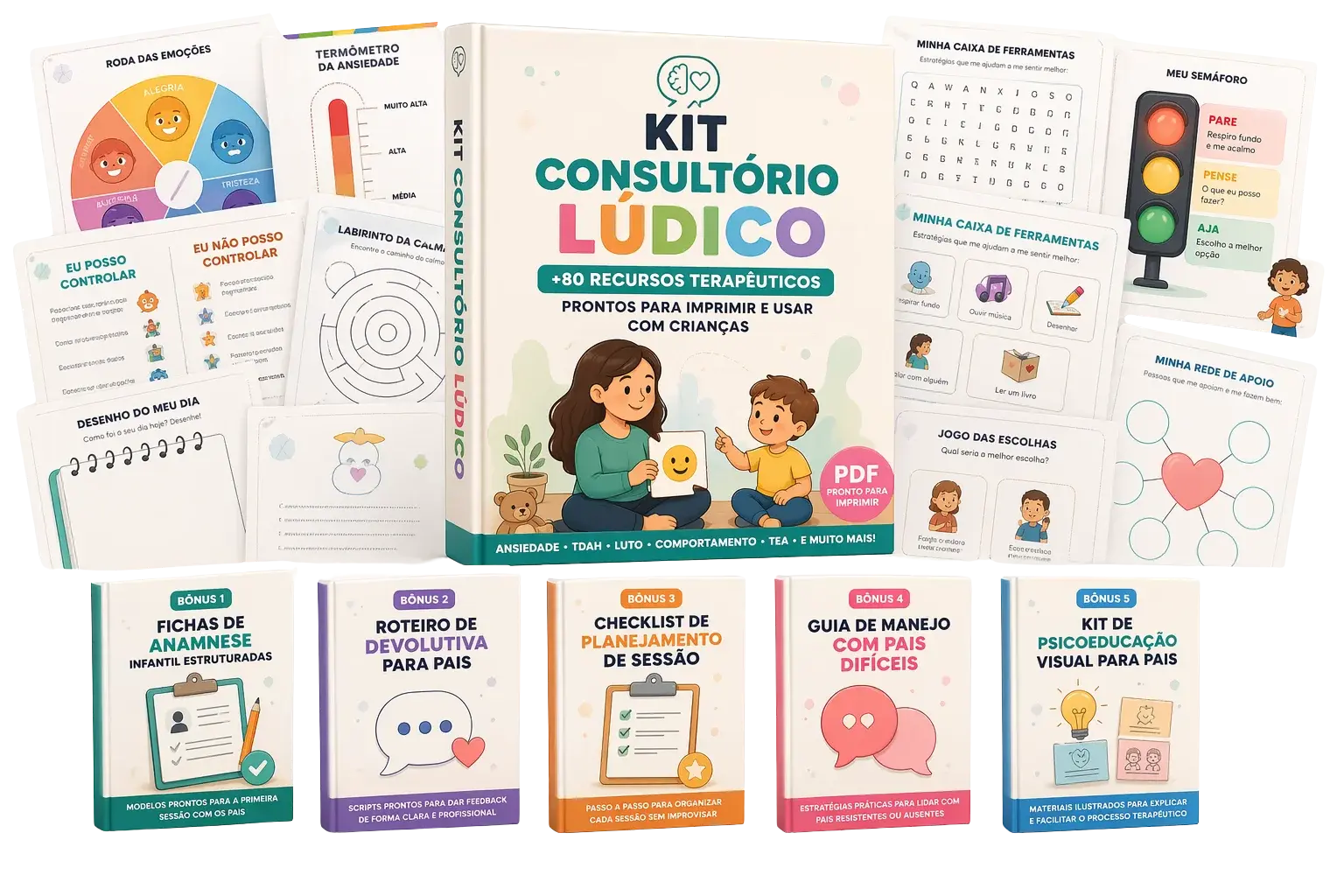 Kit Consultório Lúdico